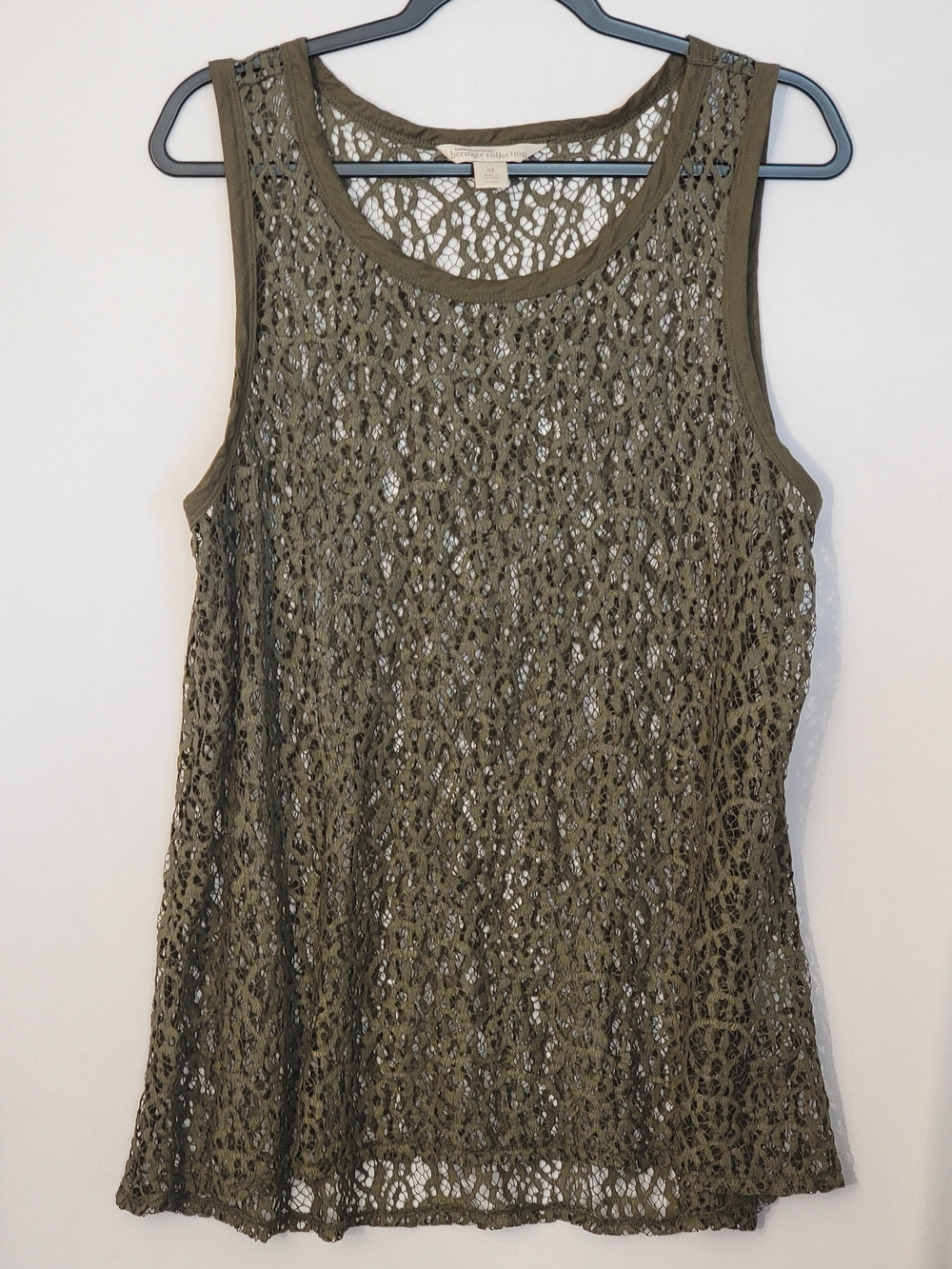 Banana Republic Heritage Collection Crochet Tank Size XL